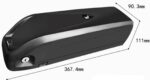 E-Bike Lithium Battery 48V, Electric Bicycle Battery 48V 17.5Ah with Charger, 5-Pin USB Port for 1000W-250W Motor