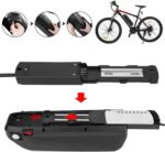E-Bike Lithium Battery 48V, Electric Bicycle Battery 48V 17.5Ah with Charger, 5-Pin USB Port for 1000W-250W Motor